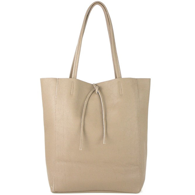 Borsa a Spalla in Pelle sfoderata Sole