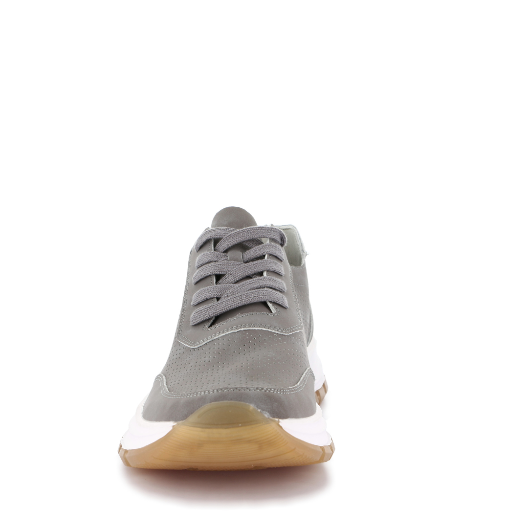 Sneakers Uomo Grunland traforate Grigio