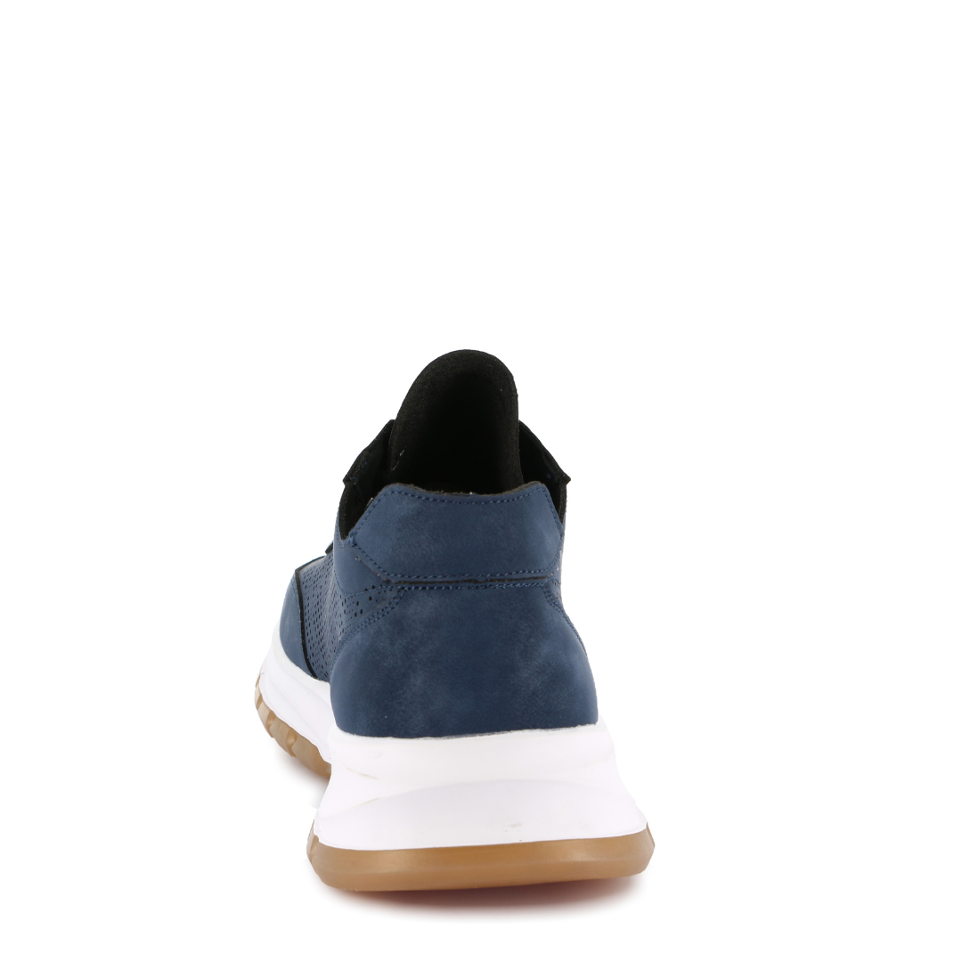 Sneakers Uomo Grunland traforate Blu