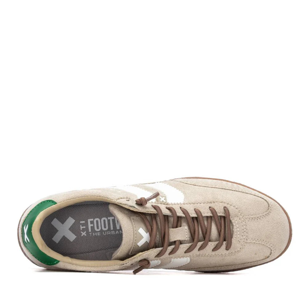 Sneakers Donna Xti Scamosciato Sabbia riporti Verde