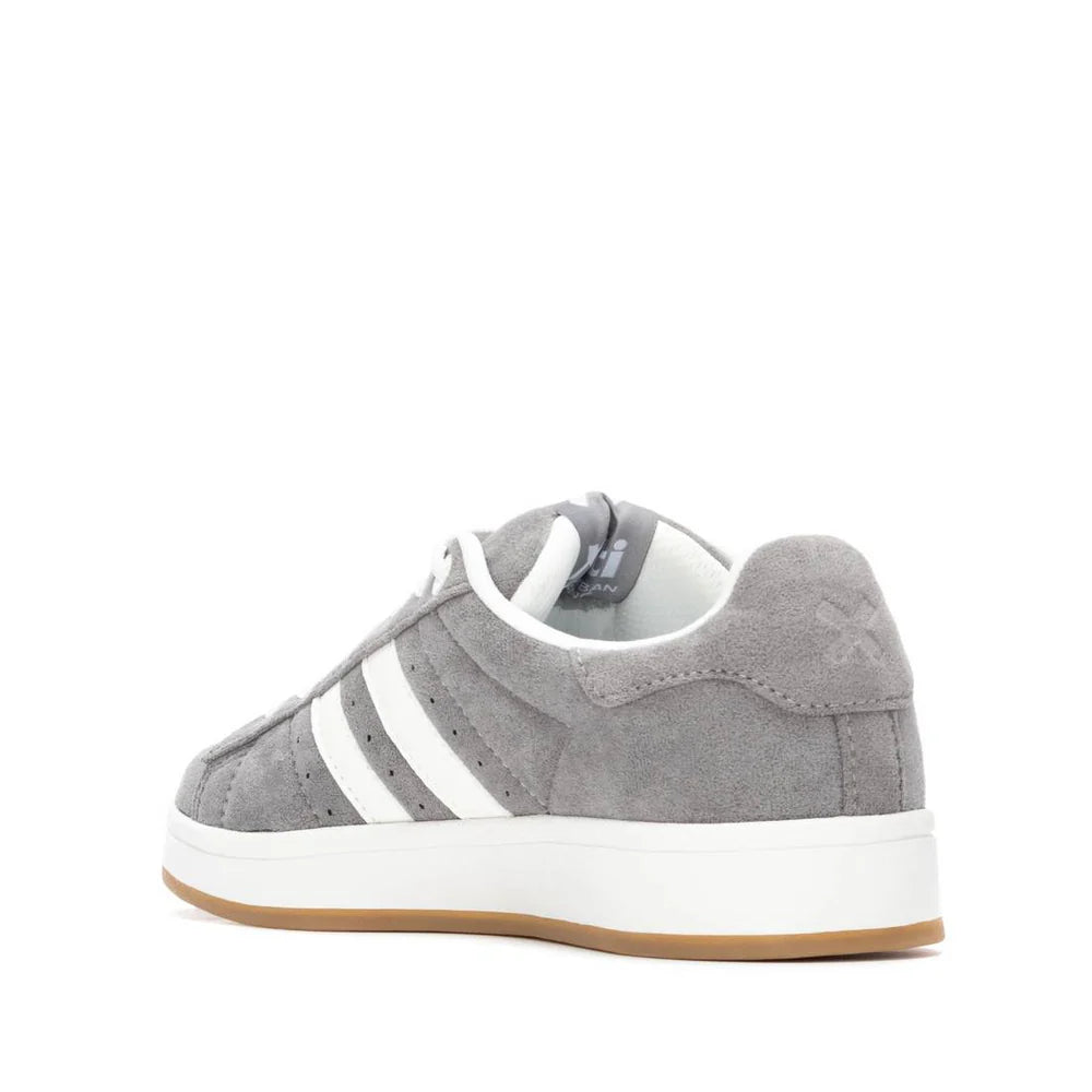 Sneakers Uomo Xti Scamosciato Grigio riporti Bianco
