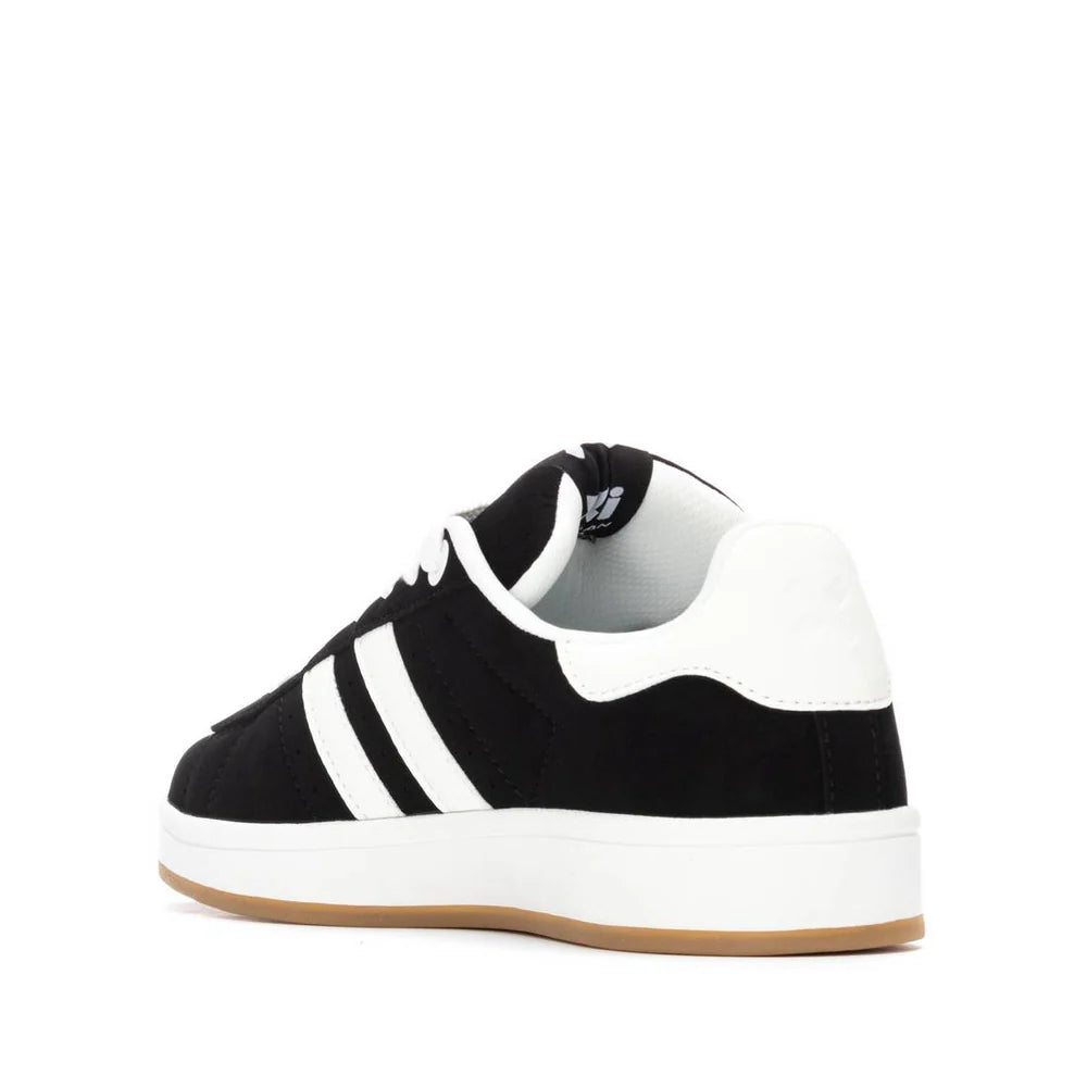 Sneakers Uomo Xti Scamosciato Nero riporti Bianco