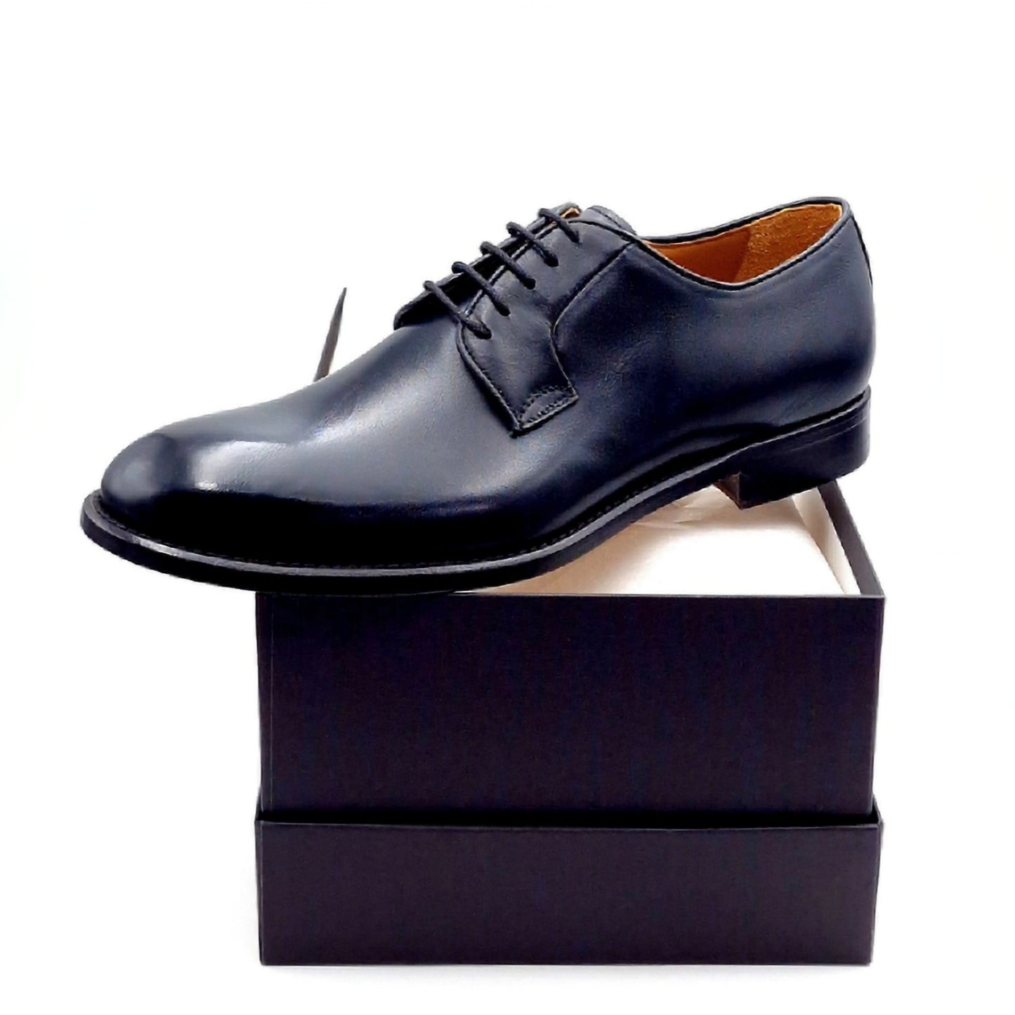 Derby liscio Uomo Pelle Nero