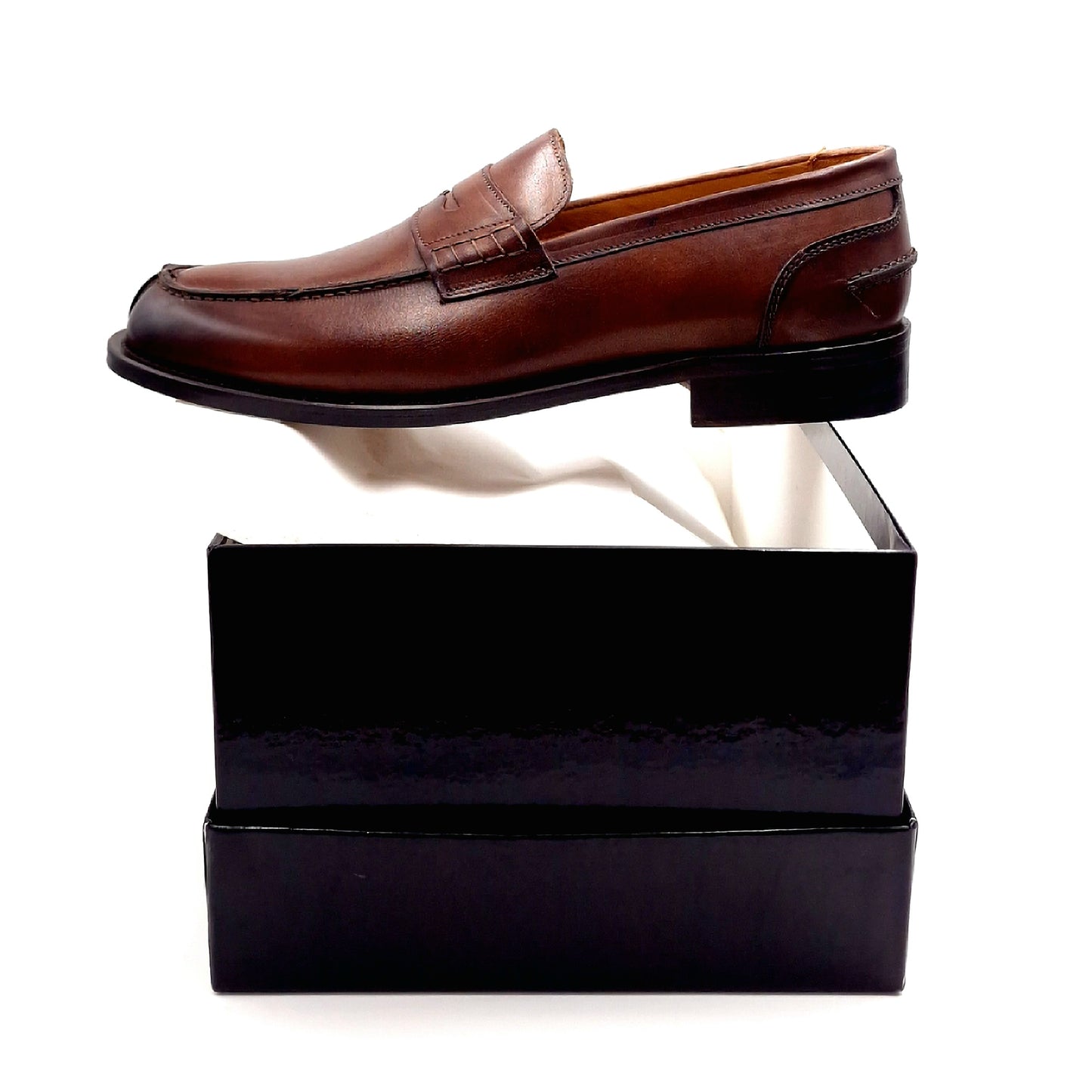 Mocassino College Uomo Pelle Sudan