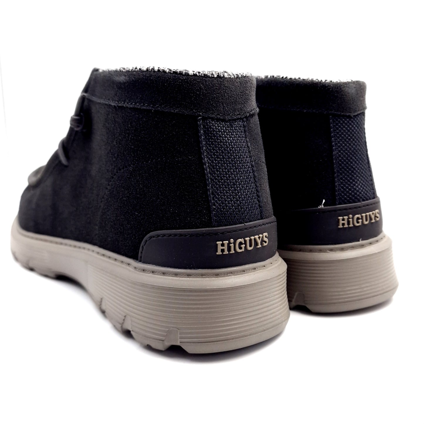 Stivaletto Uomo in Pelle Scamosciata Grigio