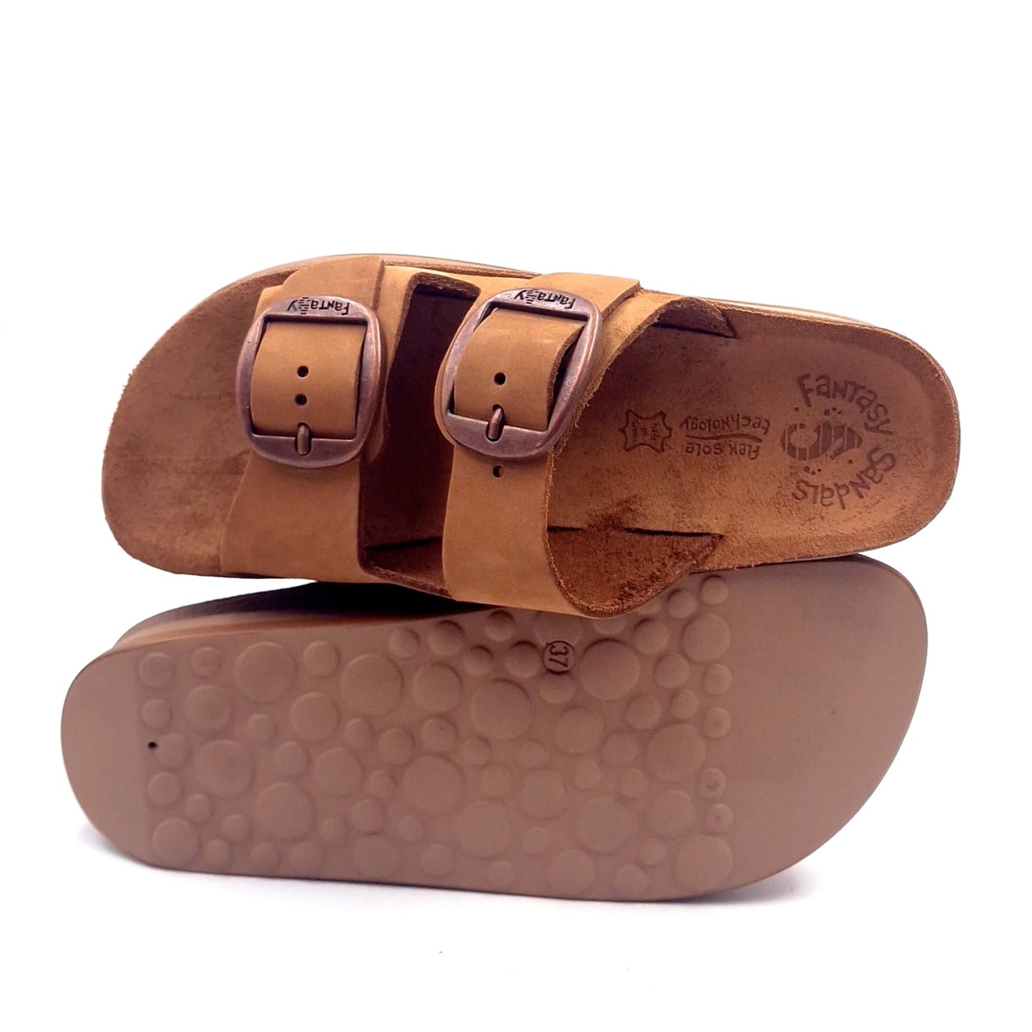 Scalzato Donna Fantasy Sandals Zefi Cuoio