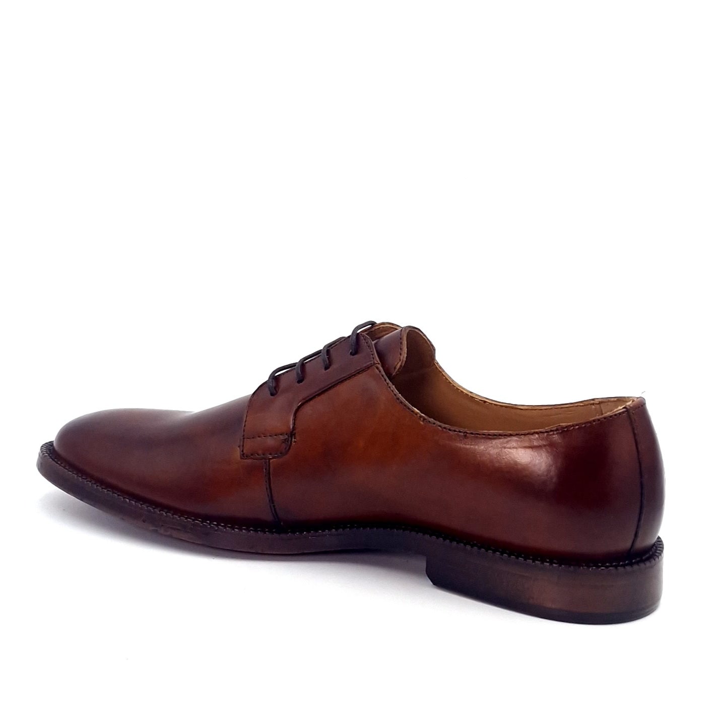 Derby Uomo Studio Mode in Pelle Cuoio