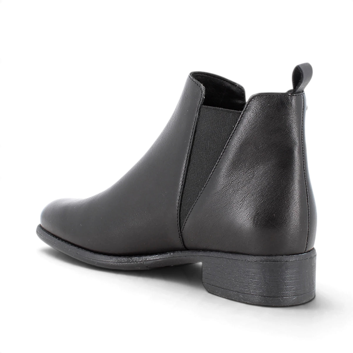 Stivaletto Donna Igi&co in Pelle Nero con elastici
