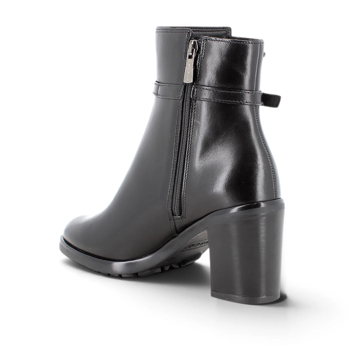 Stivaletto donna Igi&co in Pelle Nero con Tacco
