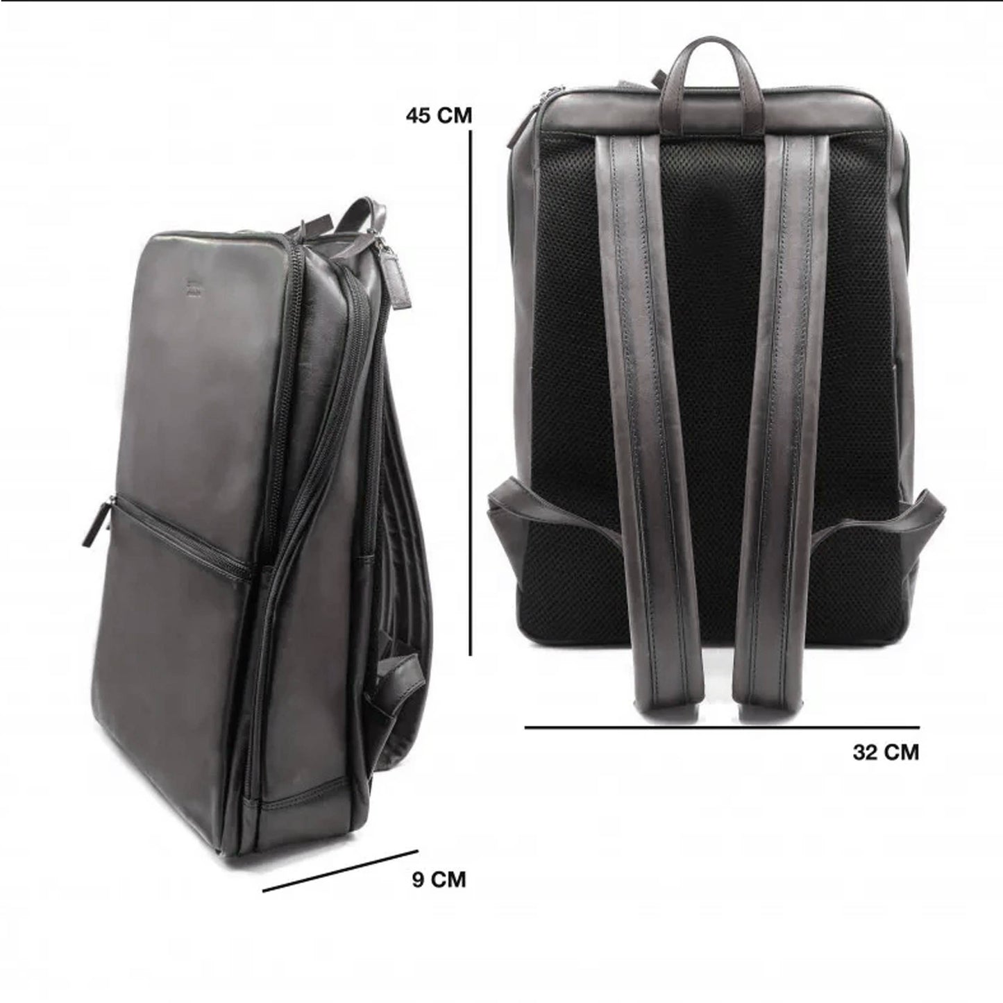 Zaino in Pelle porta PC Zerimar