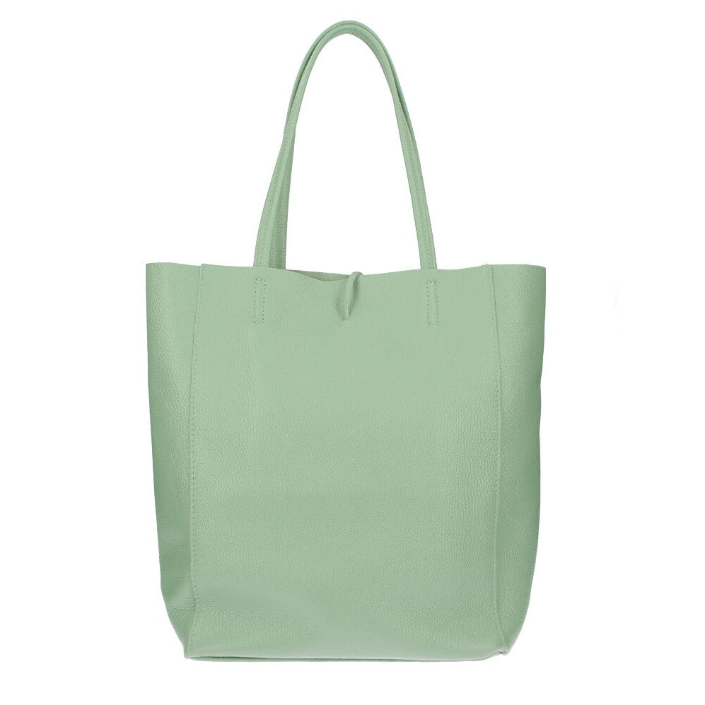 Borsa a Spalla in Pelle sfoderata Sole