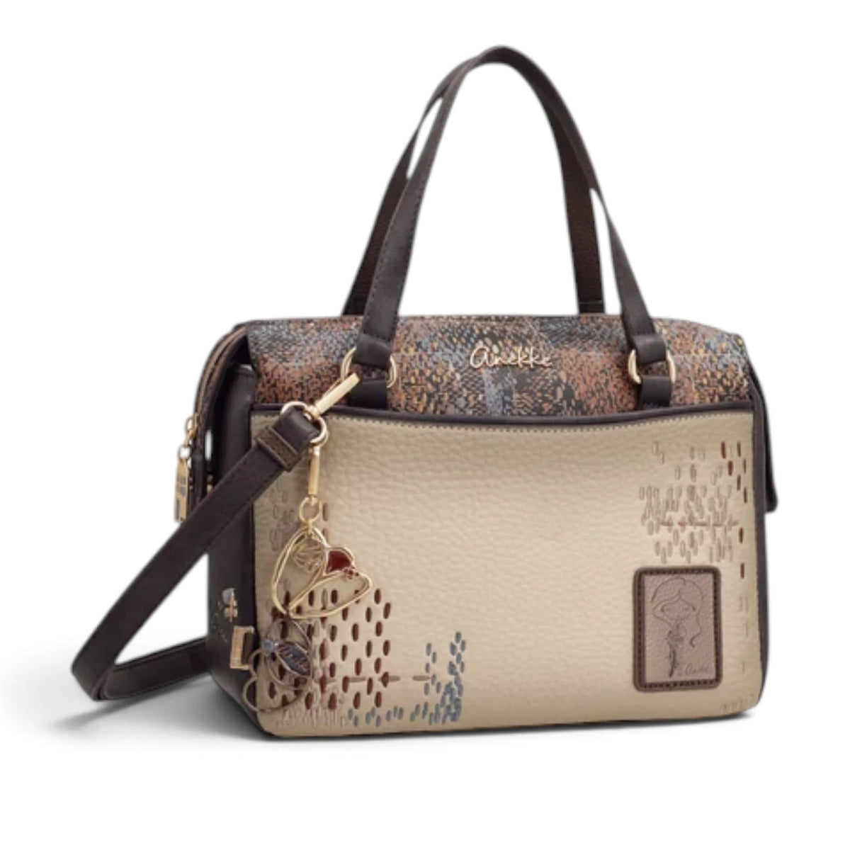 Borsa Bowling Donna Anekke Blossom in Ecopelle con Tracolla