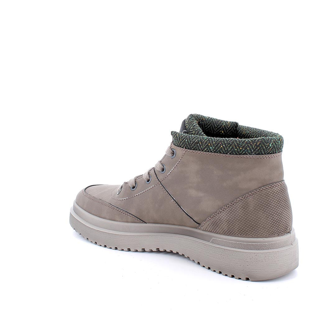 Sneaker Stivaletto Uomo Igi&Co in Pelle Fango