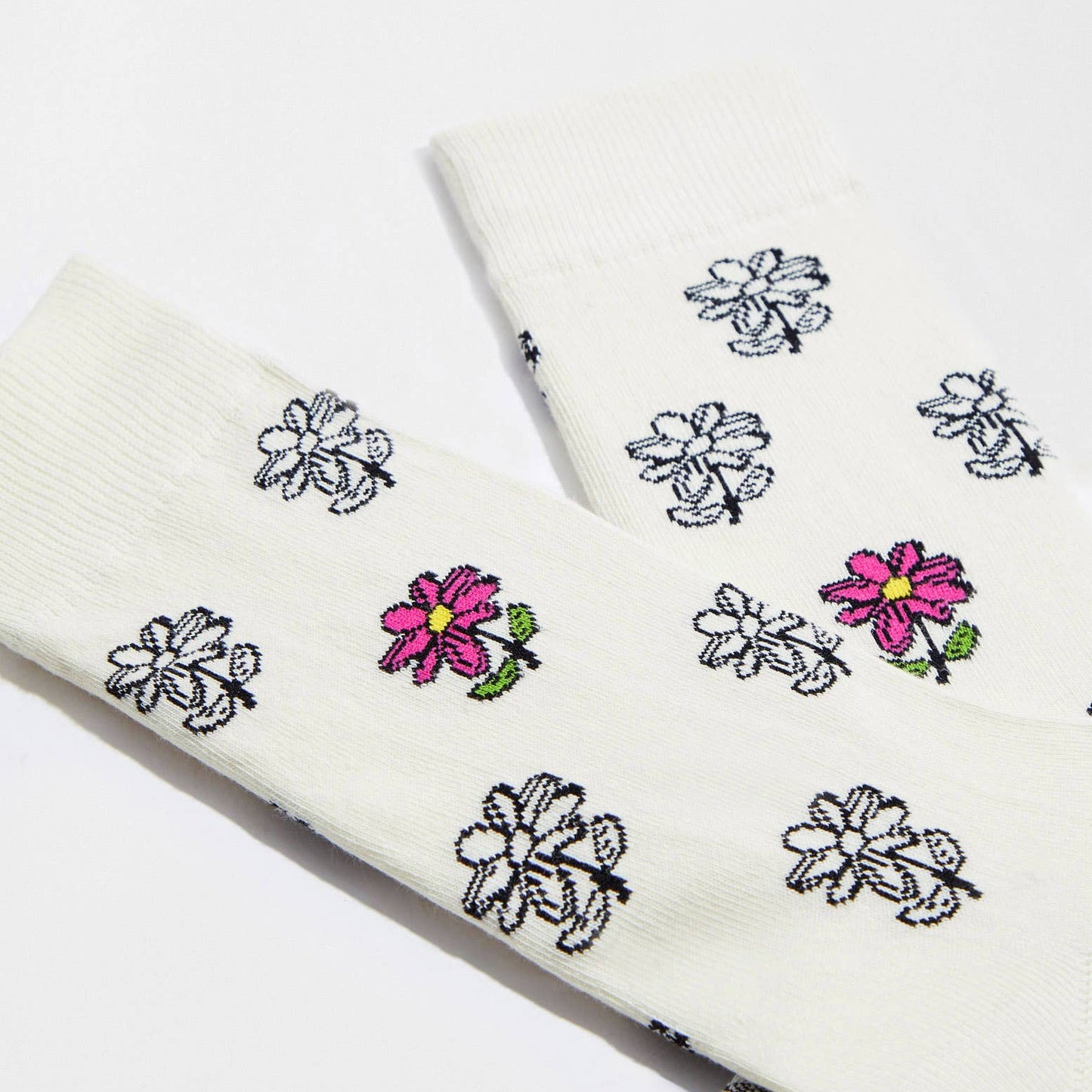 Calzini BeFlower - Calzini in Cotone 100% Biologico: Beige - Taglia 36/40