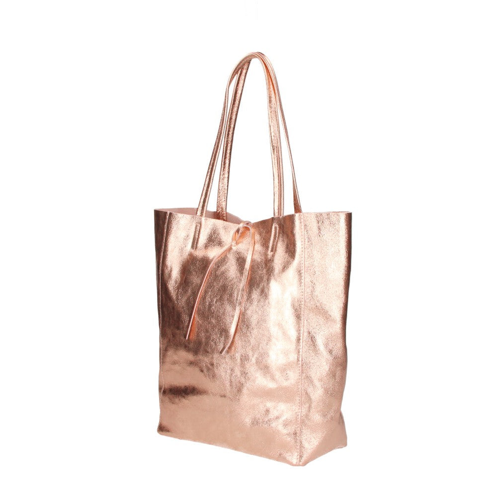 Borsa a Spalla in Pelle sfoderata Sole