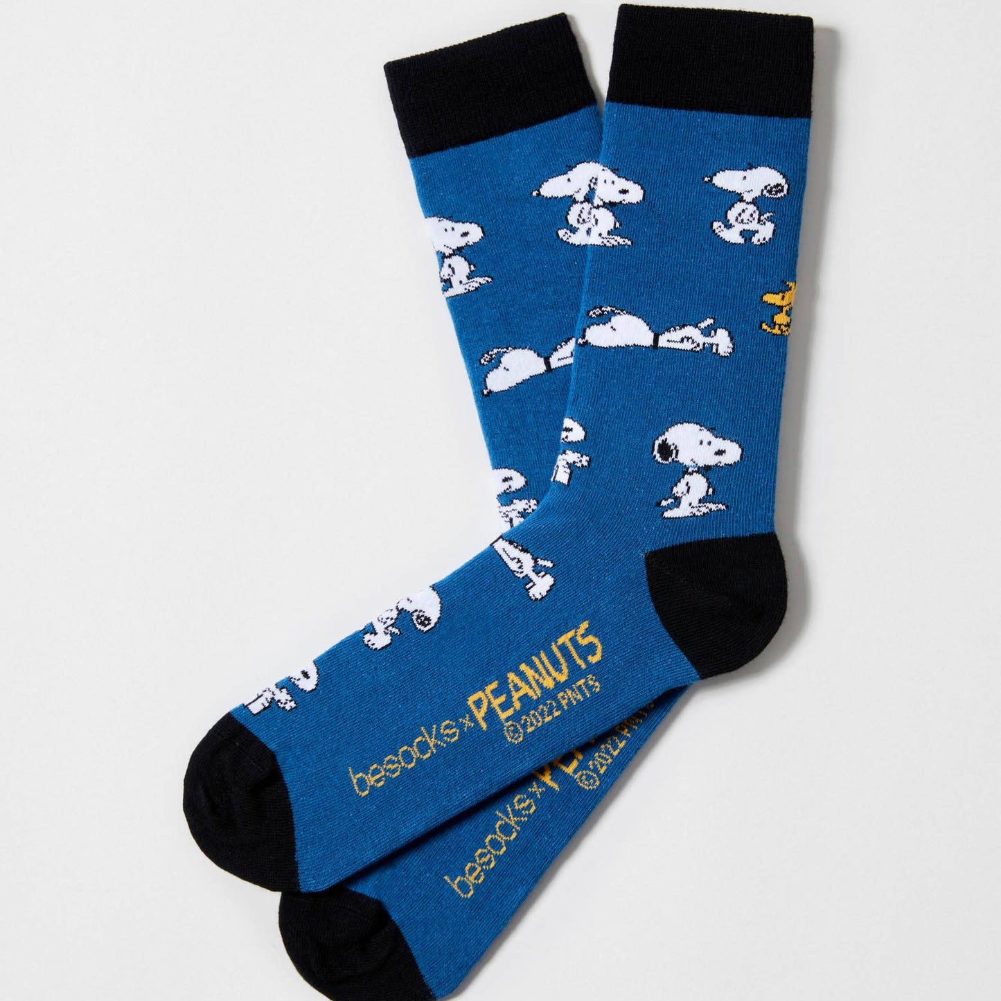 BeSnoopy Blu - Calzini in Cotone 100% Biologico: Blu - Taglia - 41/46