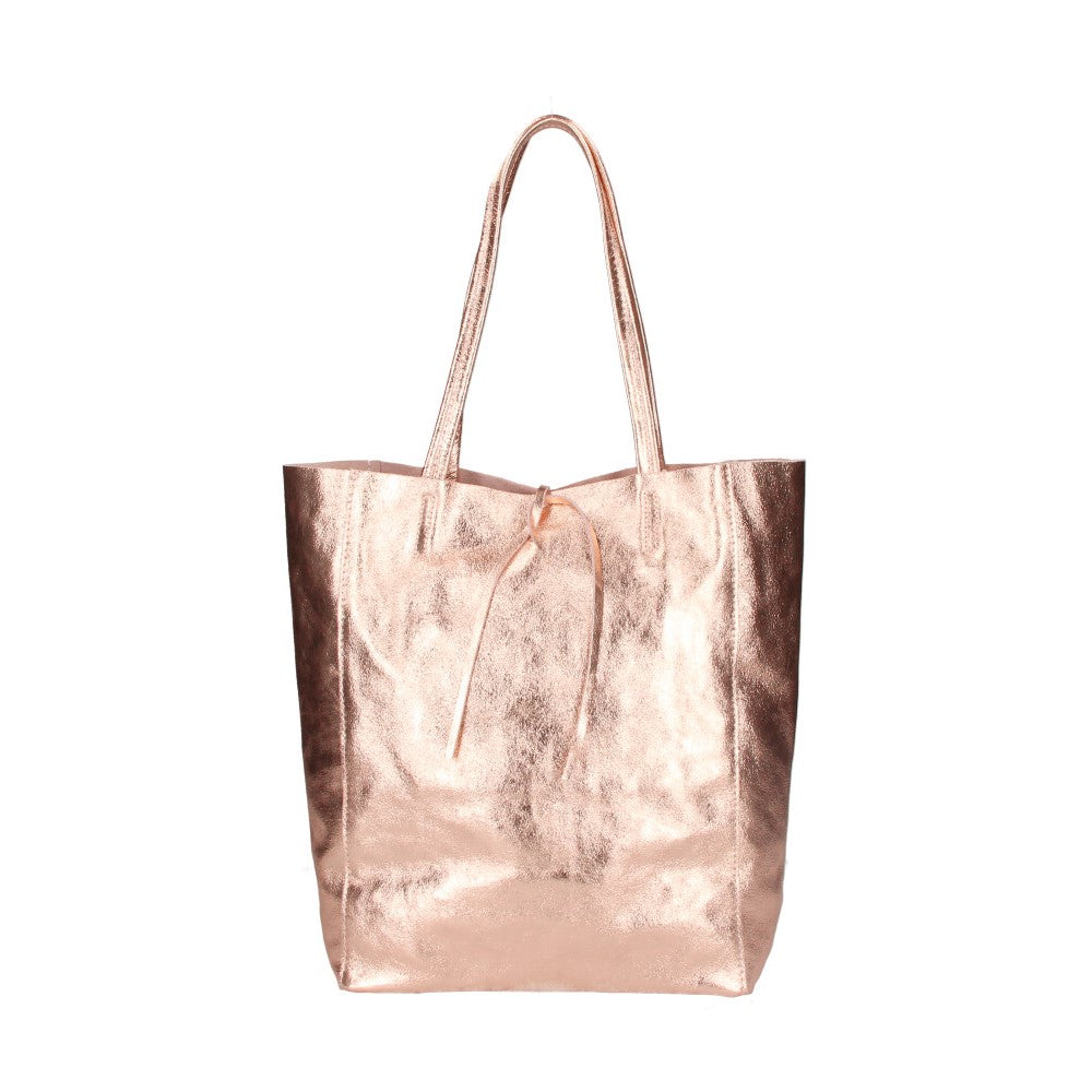 Borsa a Spalla in Pelle sfoderata Sole