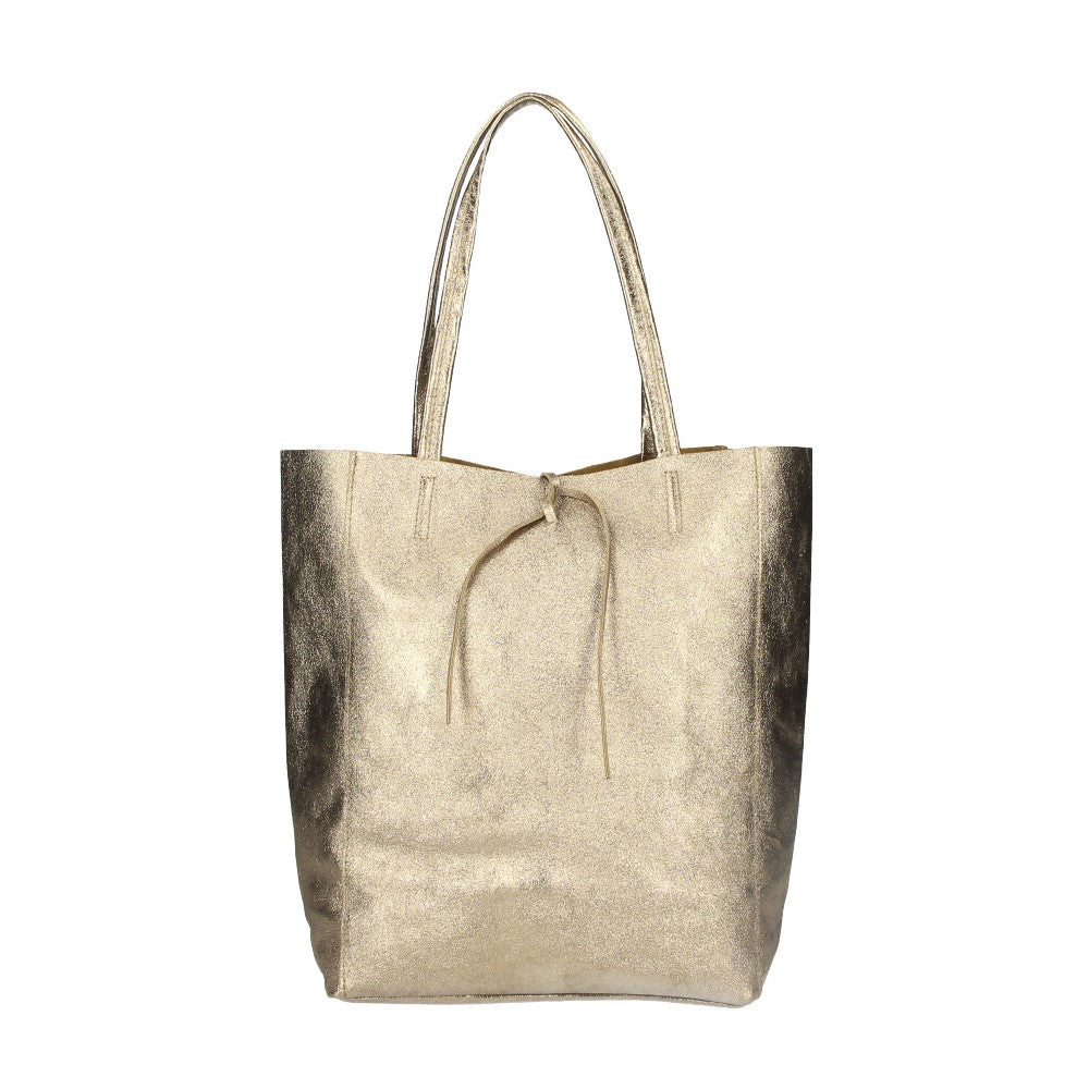 Borsa a Spalla in Pelle sfoderata Sole