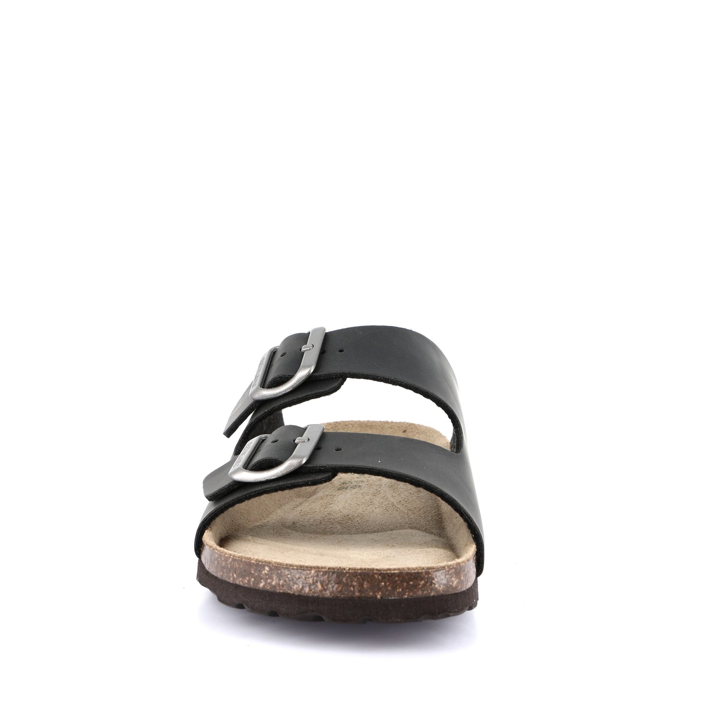 Scalzato Uomo Grunland doppia fascia Nero