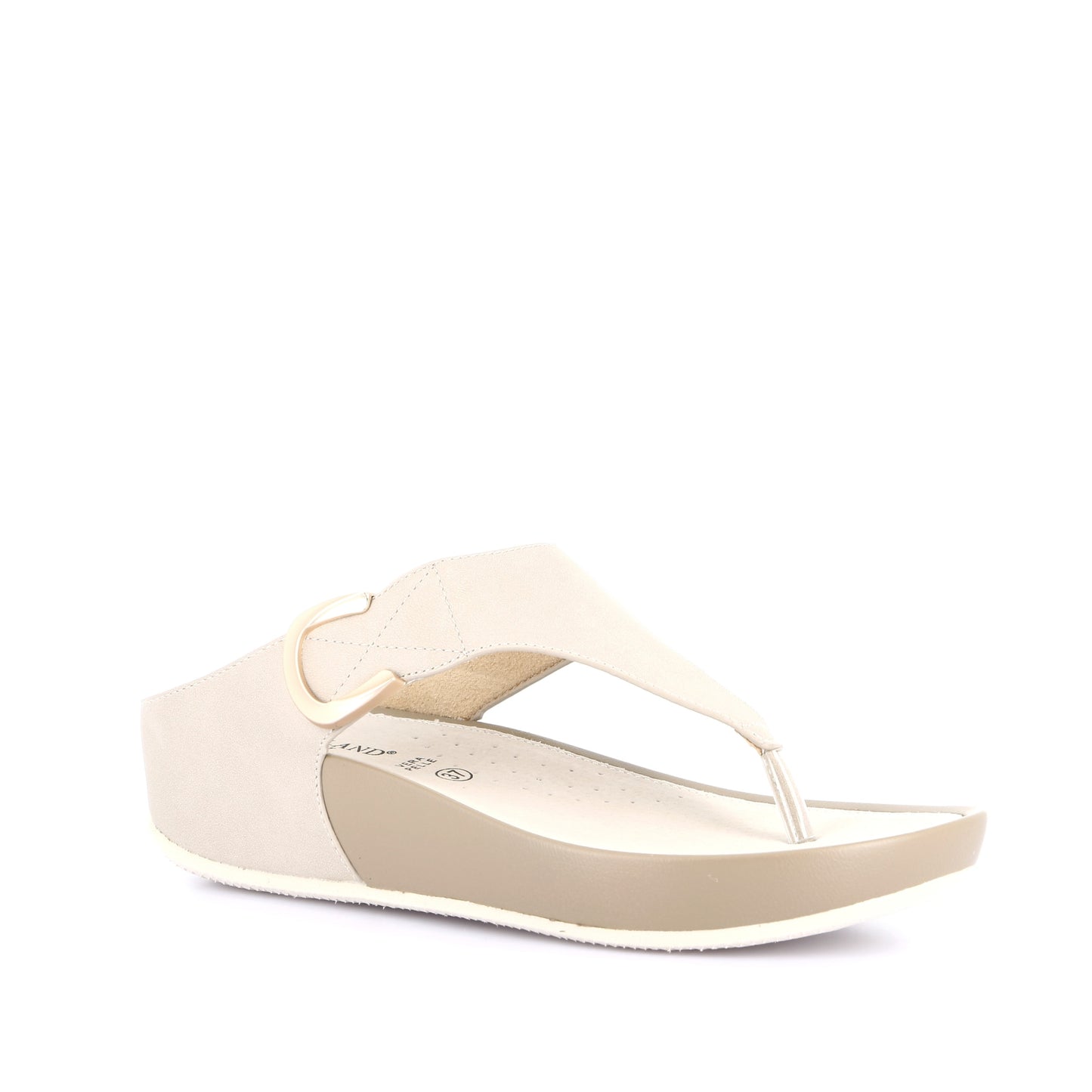 Scalzato Donna Grunland Infradito DIRA Beige