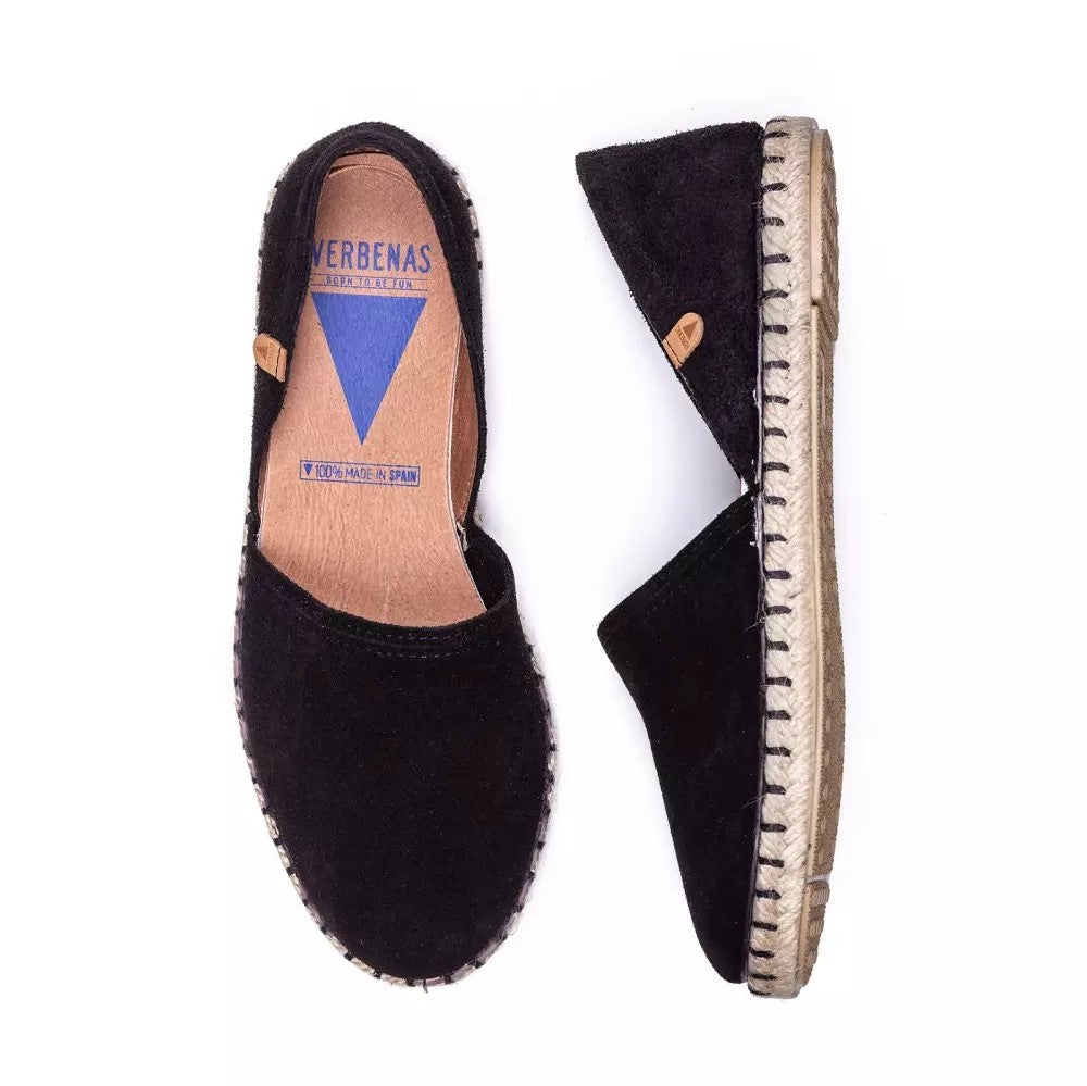 Espadrillas Donna Verbenas Carmen Nero