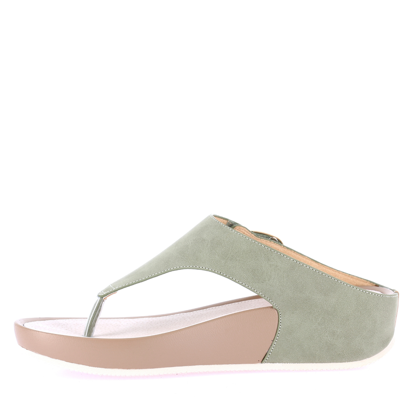 Scalzato Donna Grunland Infradito DIRA Oliva