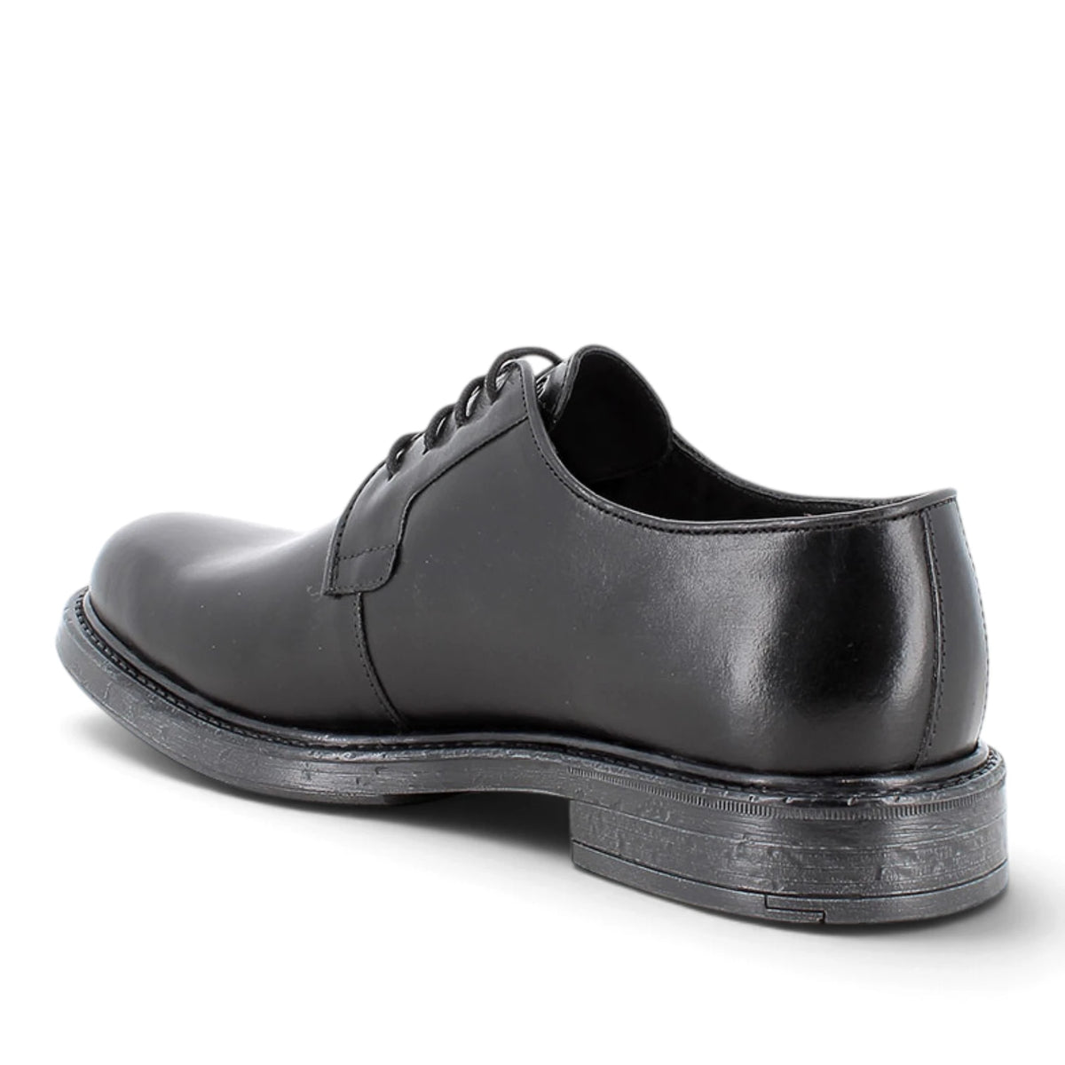 Derby Uomo IGI&CO in Pelle Nera Liscia