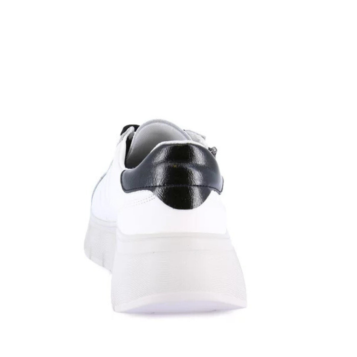 Sneakers Donna Grunland con accessorio in Pelle Bianco