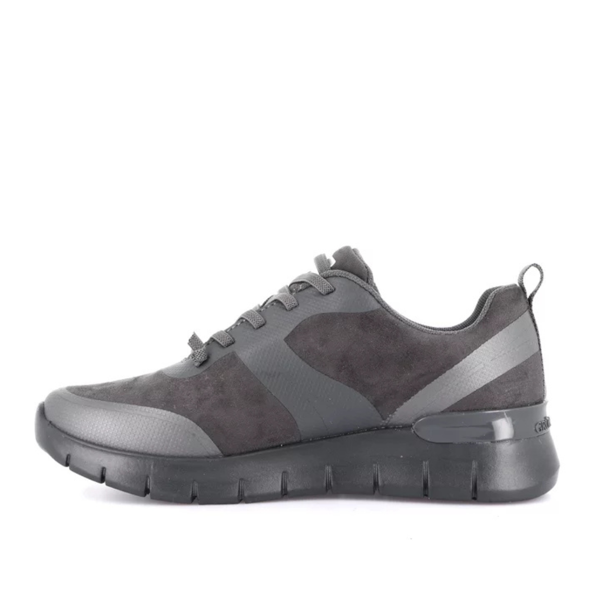Sneakers Donna Grunland Antracite con laccio elastico