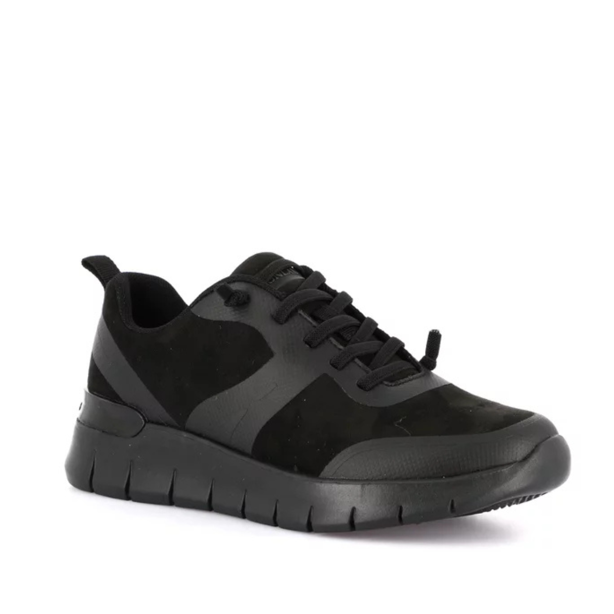 Sneakers Donna Grunland Nero con laccio elastico
