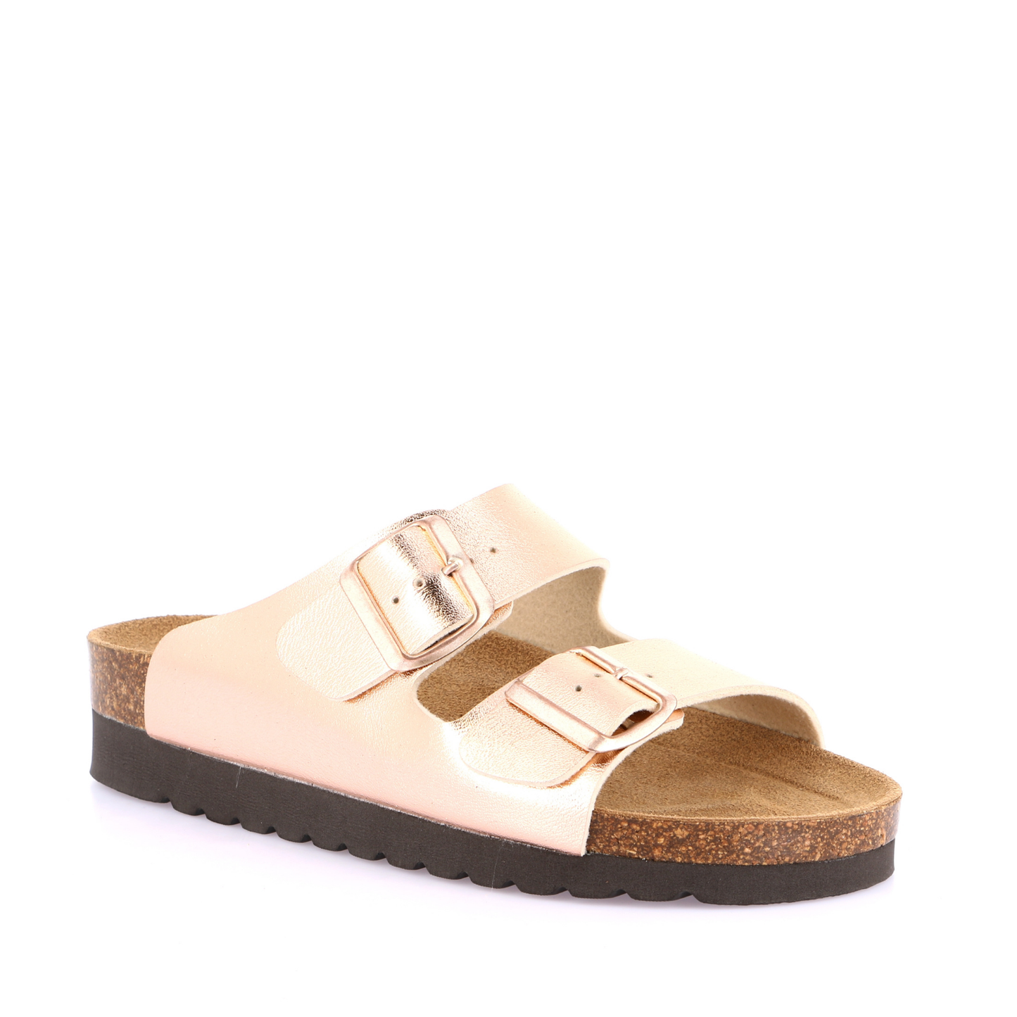 Scalzato Donna Grunland doppia fascia Rame