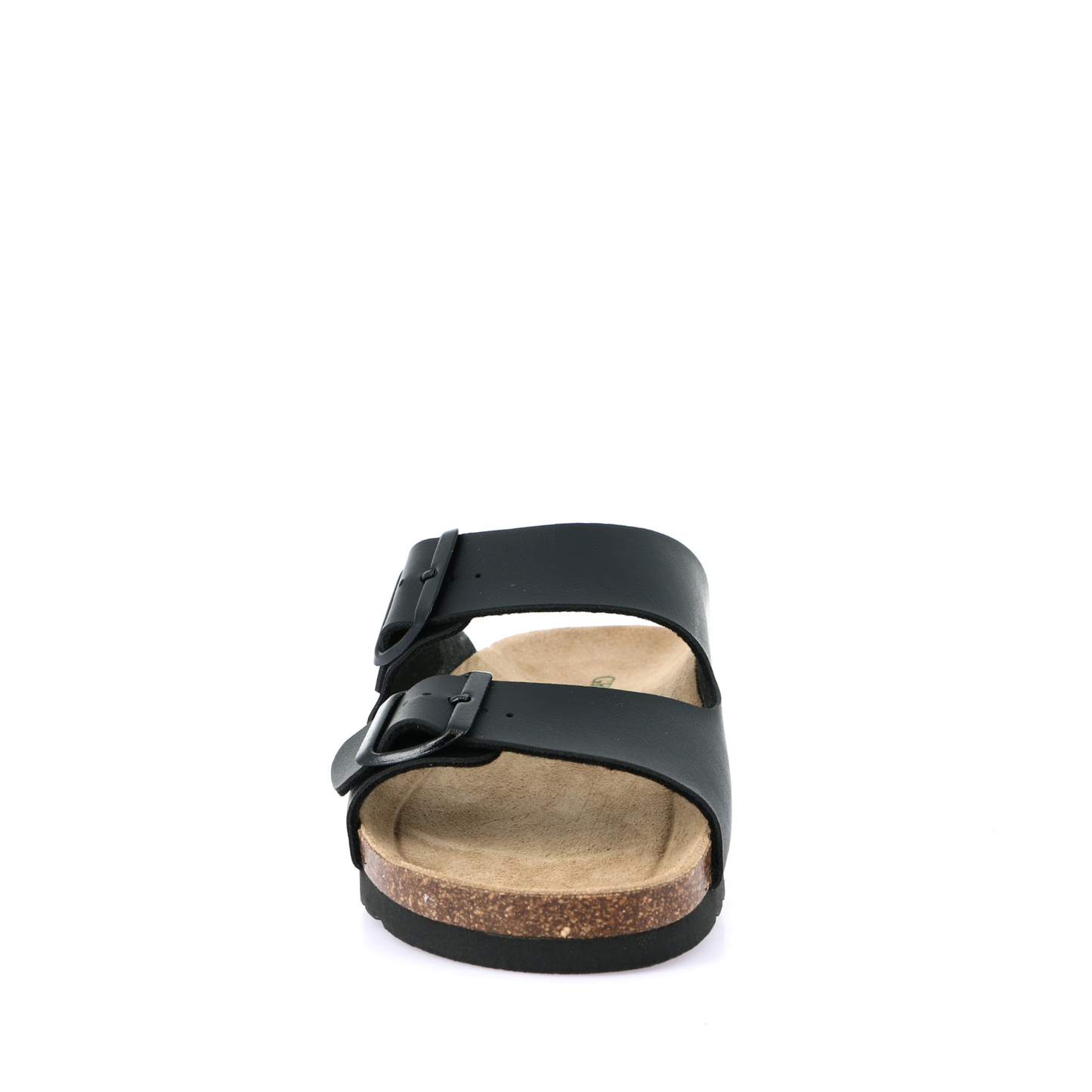 Scalzato Donna Grunland doppia fascia Nero