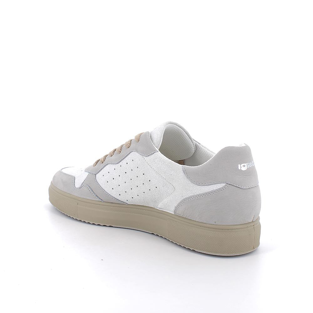 Sneakers Uomo Igi&Co in pelle Bianco/Ghiaccio