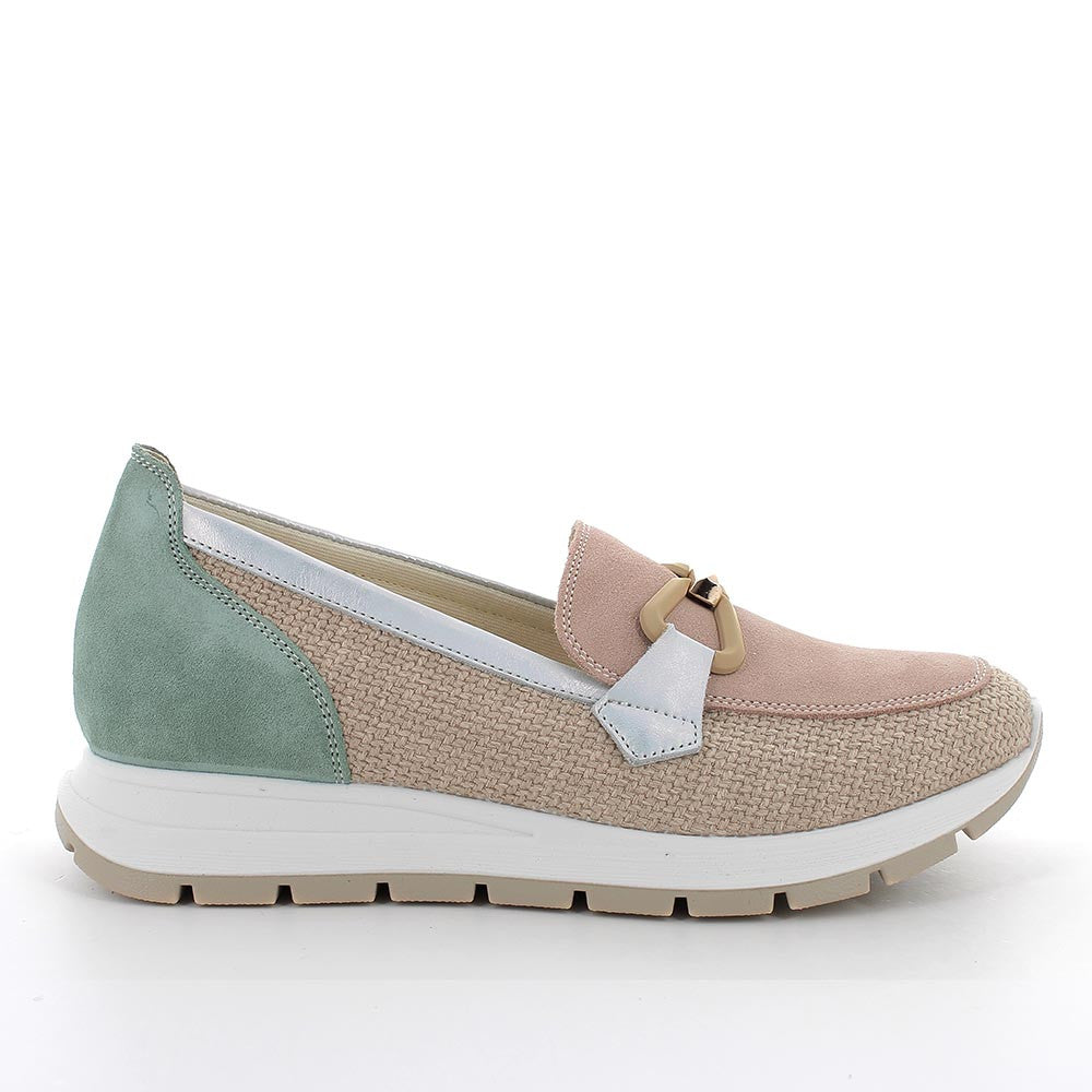 Mocassino Donna Igi&co Rosa con morsetto