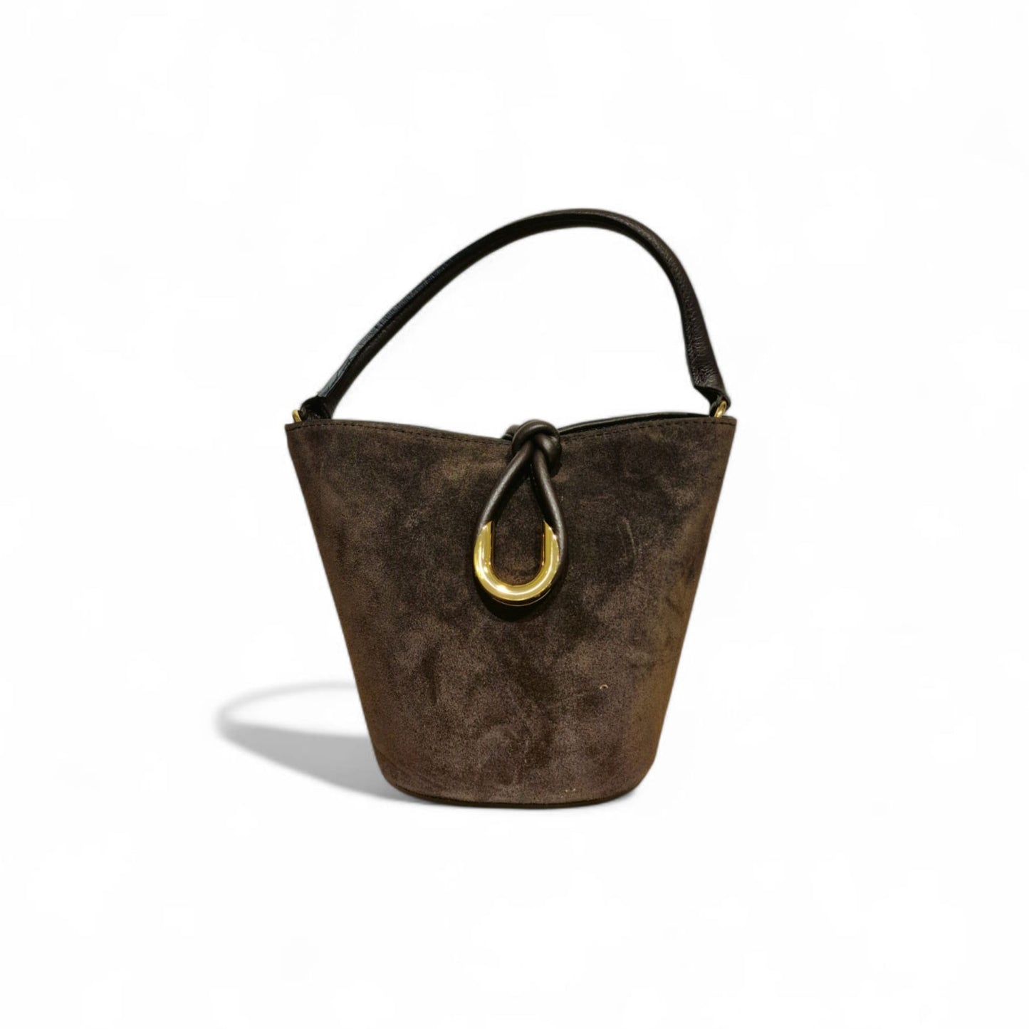 Secchiello in Pelle Scamosciata Alice