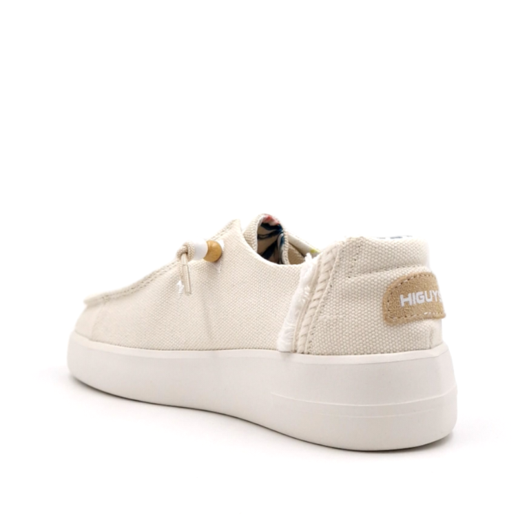 Mocassino Donna in Tessuto Beige Stone