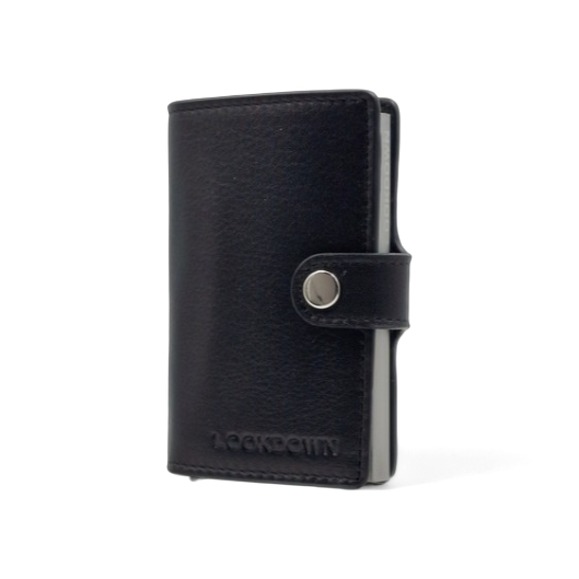 Wallet in Pelle Nero