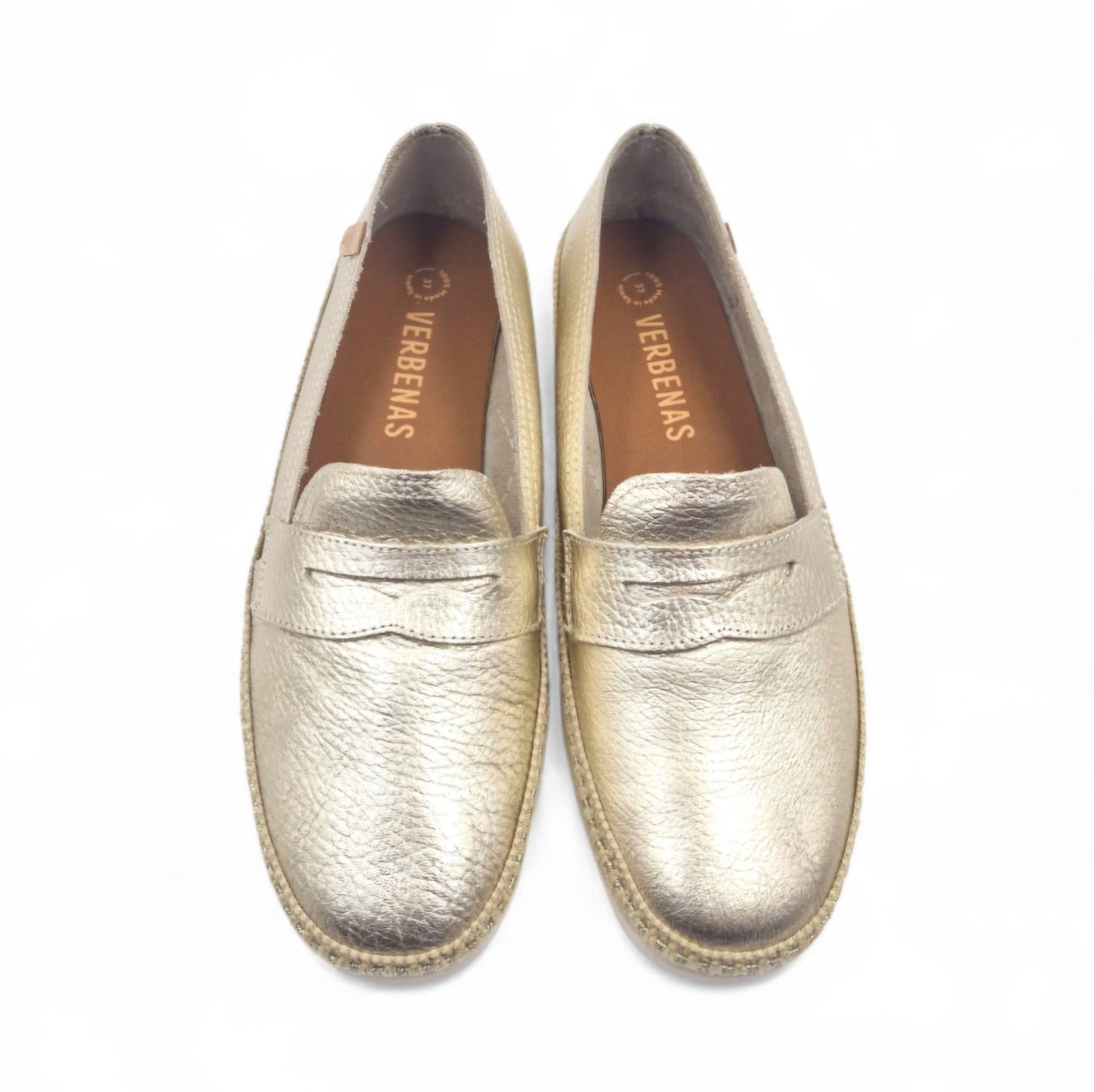 Mocassino Espadrillas Donna Verbenas Thalia Platino