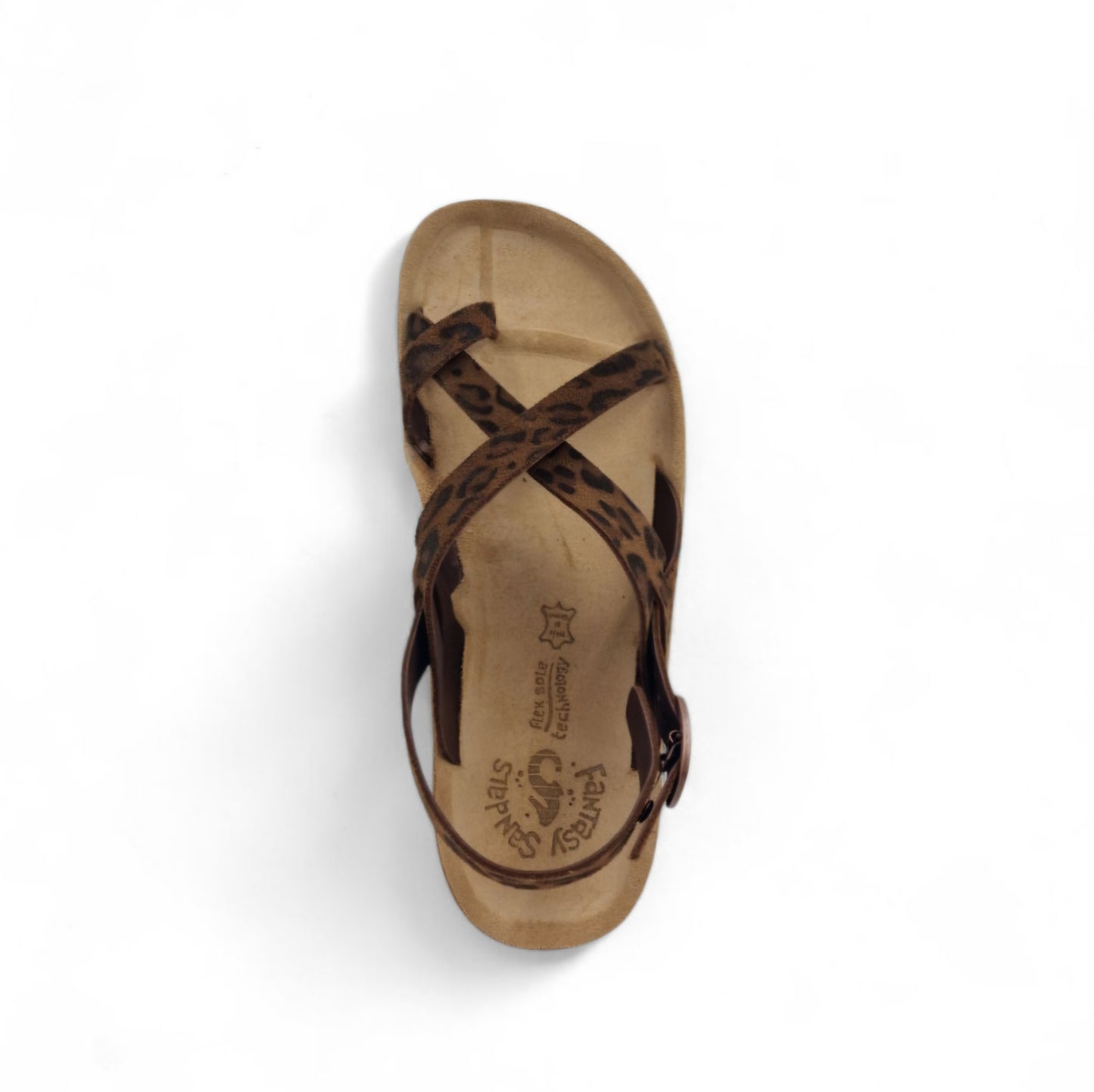 Sandalo Donna Fantasy Sandals Elinor Oro Leopardo