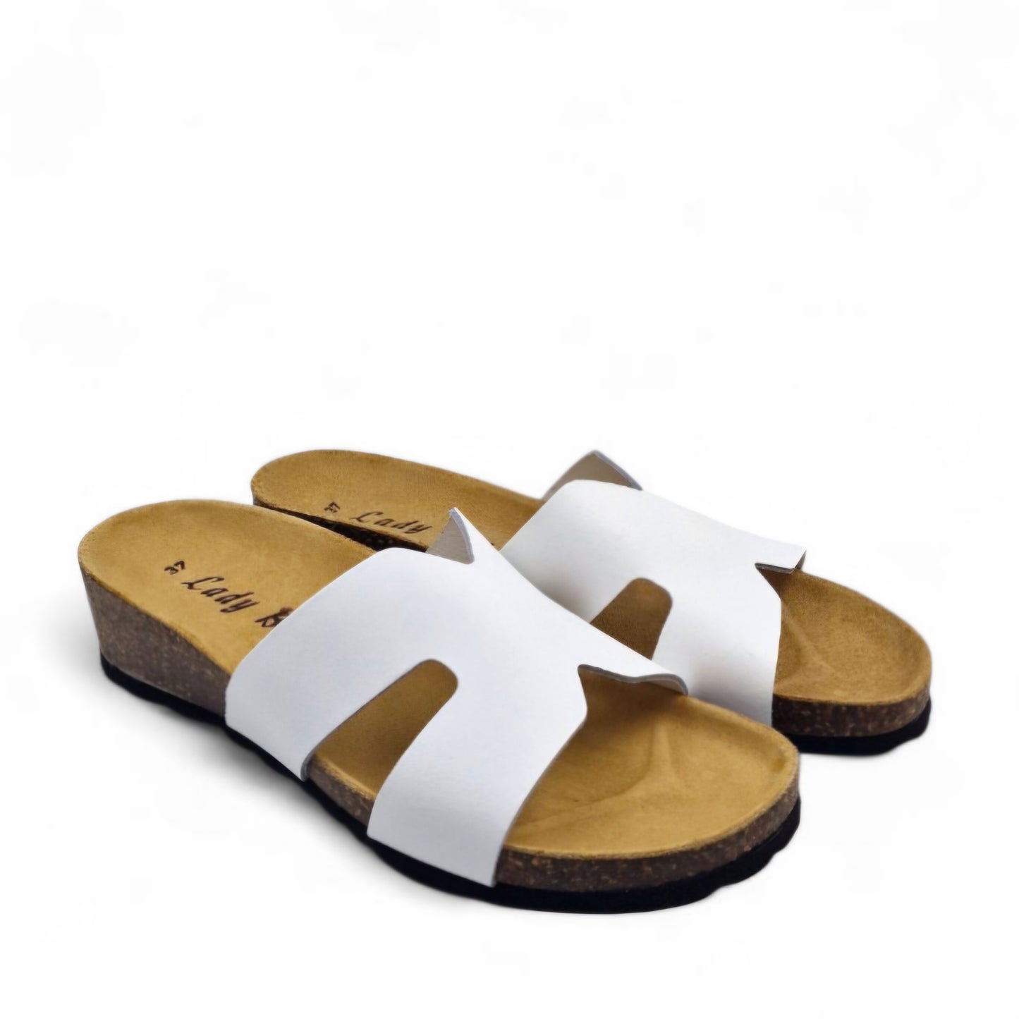 Sandalo Donna scalzato Morbicomoda H Bianco