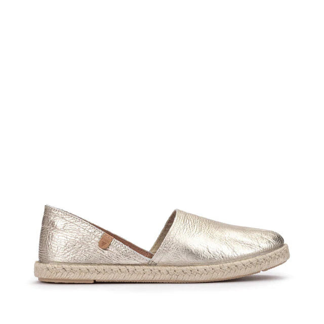 Espadrillas Donna Verbenas Carmen Oro