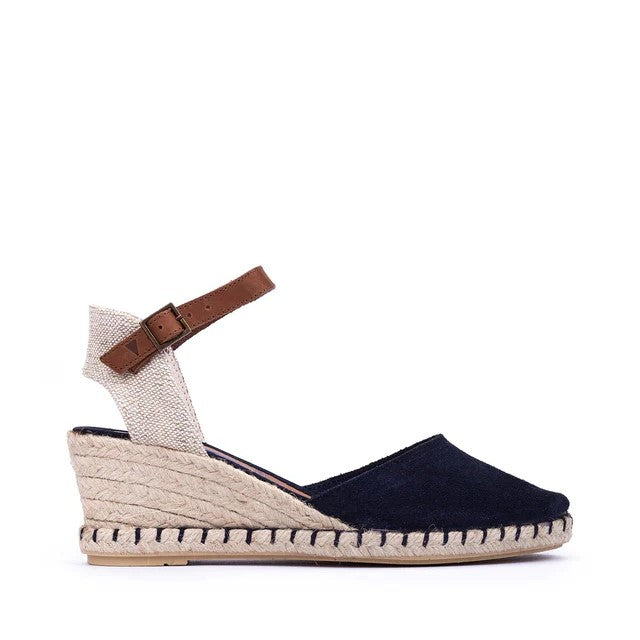 Espadrillas Donna Verbenas Malena Zeppa Nero