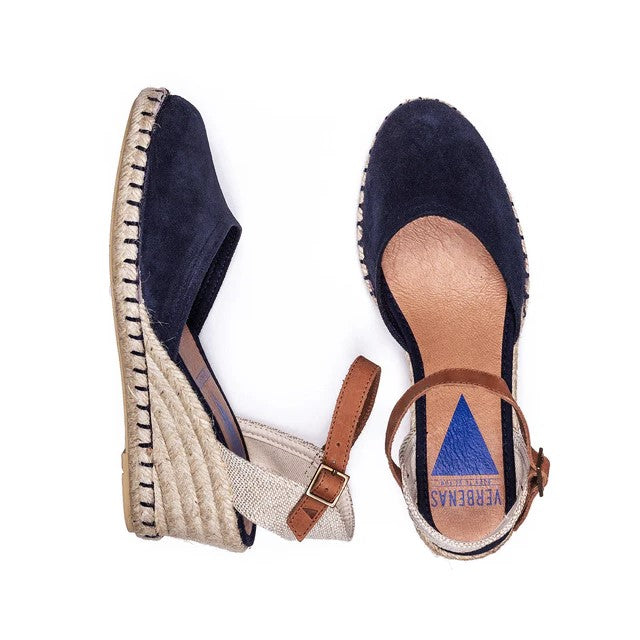 Espadrillas Donna Verbenas Malena Zeppa Nero