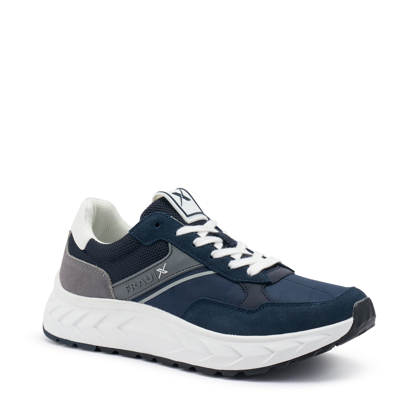 Sneakers Uomo FRAU X in pelle scamosciata Blu