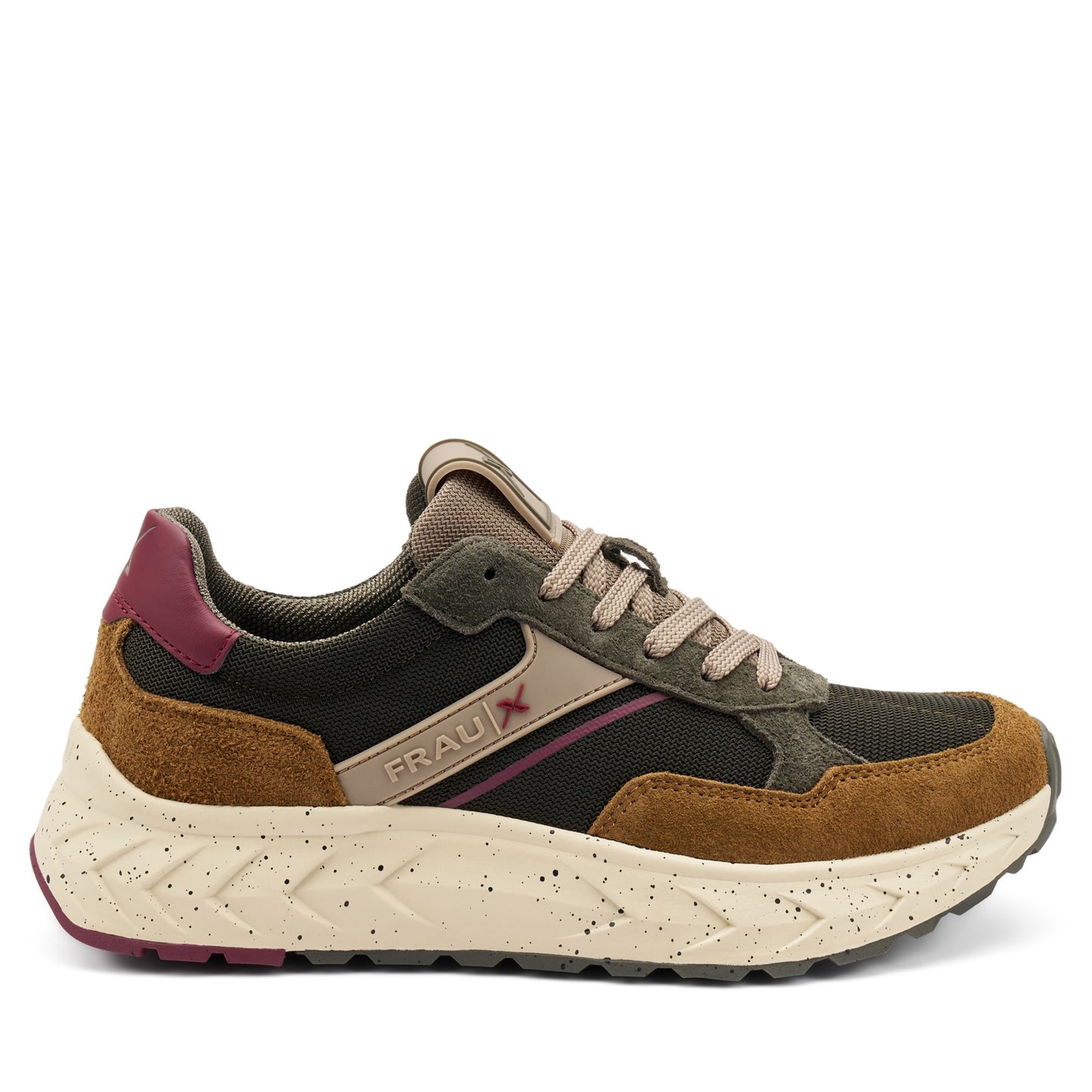Sneakers Uomo FRAU Scamosciato Cuoio tessuto Militare