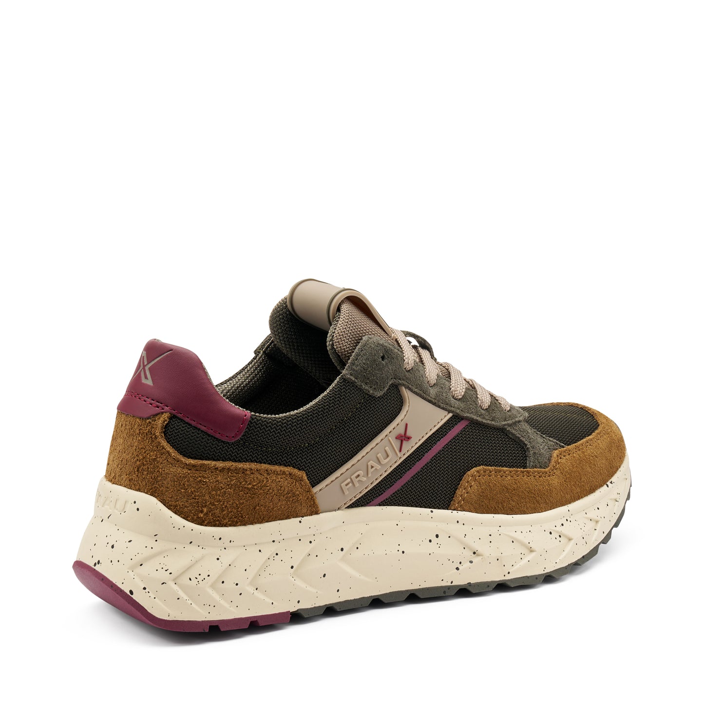 Sneakers Uomo FRAU Scamosciato Cuoio tessuto Militare