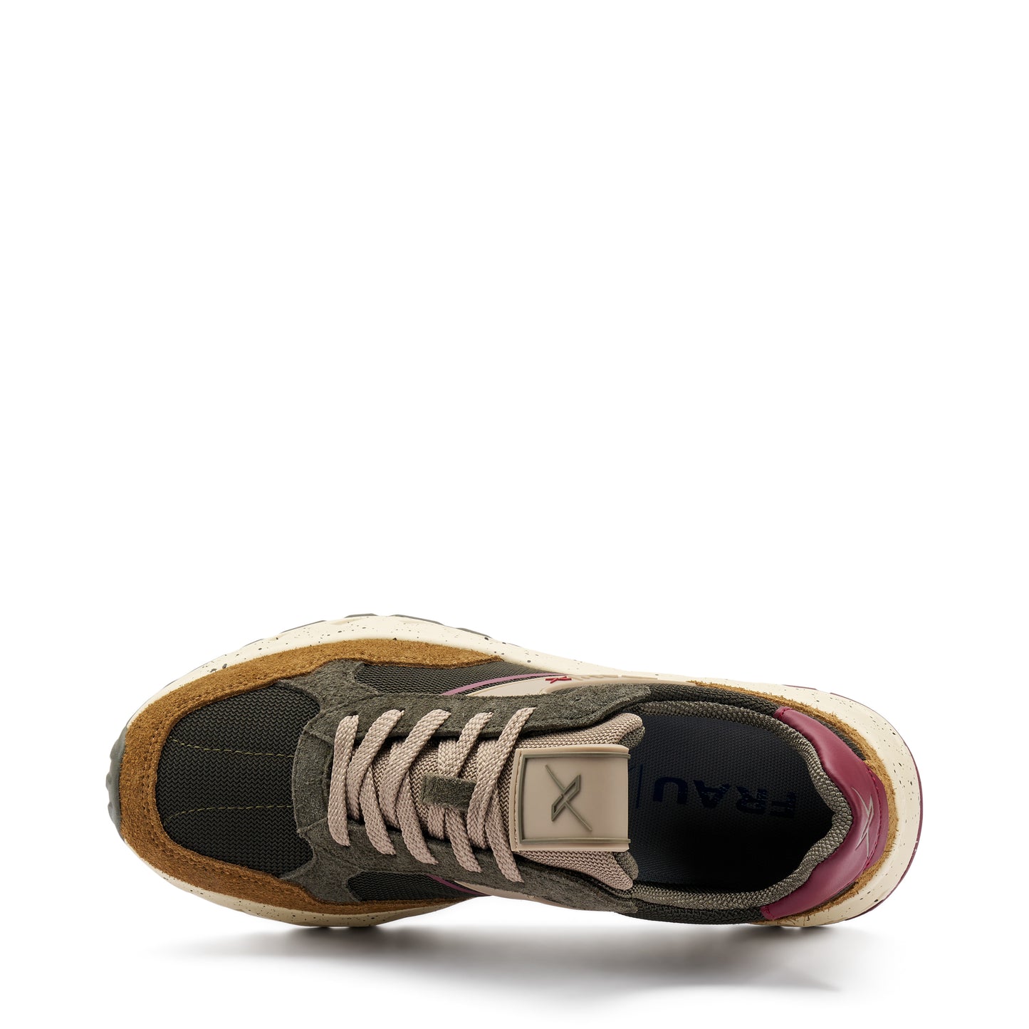 Sneakers Uomo FRAU Scamosciato Cuoio tessuto Militare