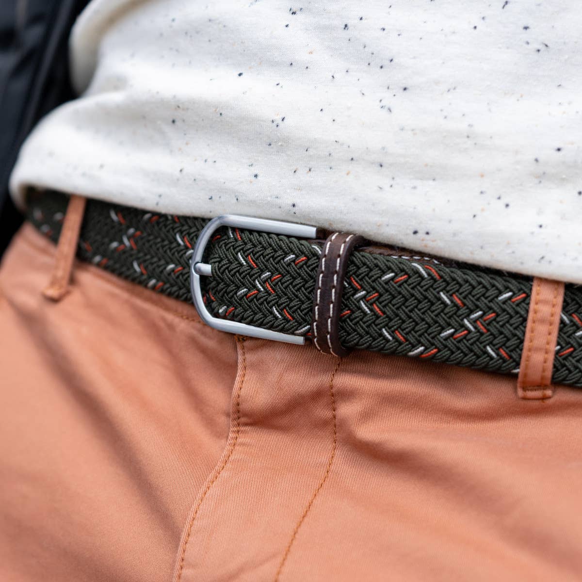 Cintura Intrecciata Elastica Tanzania
