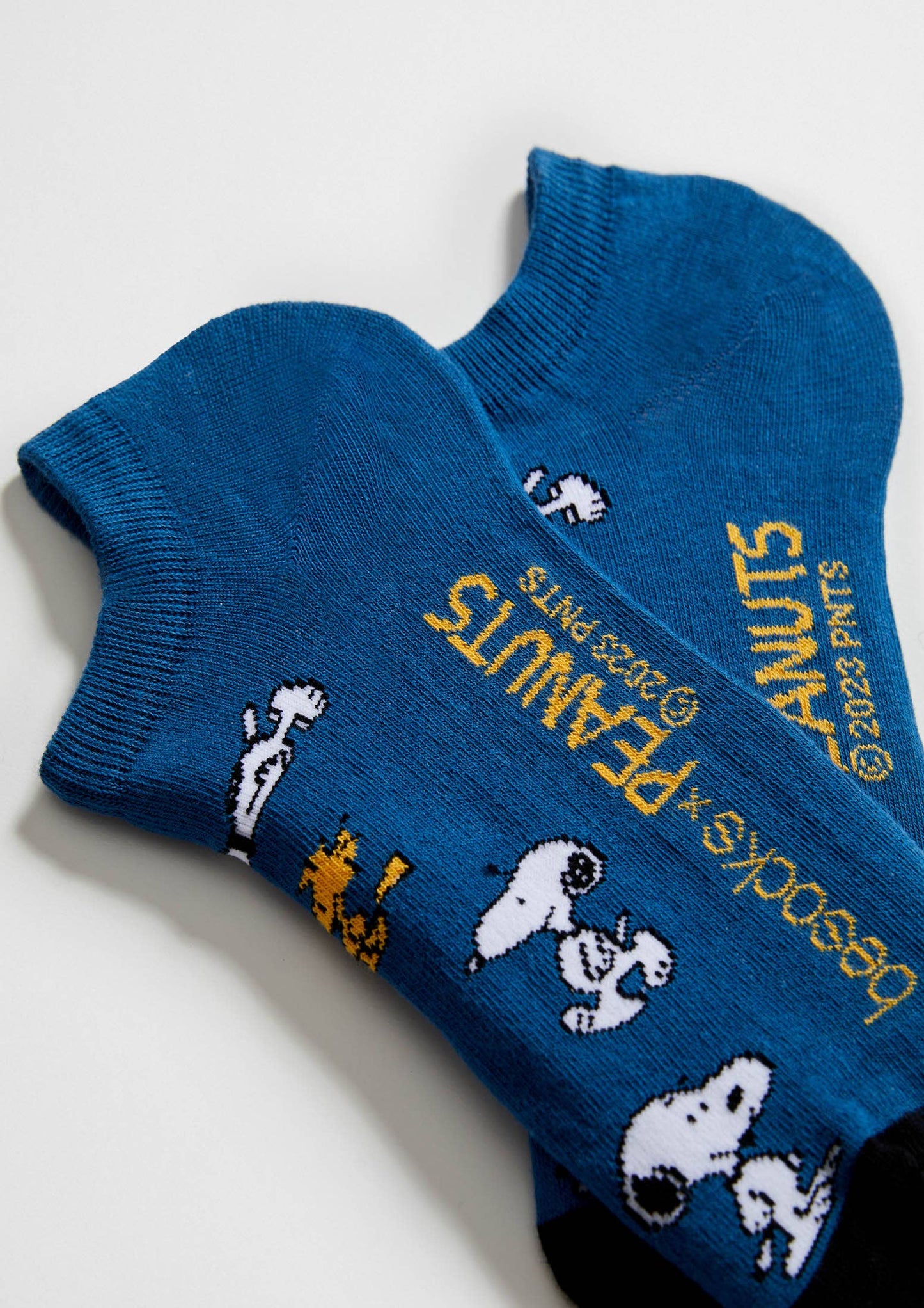 BeSnoopy Blue - Calzini alla caviglia in 100% cotone Biologico: Blu - Taglia - 41/46