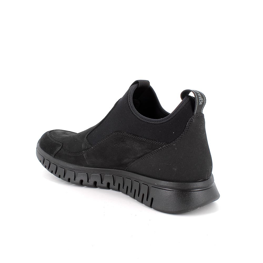 Slip on Uomo Igi&co in Pelle Nero